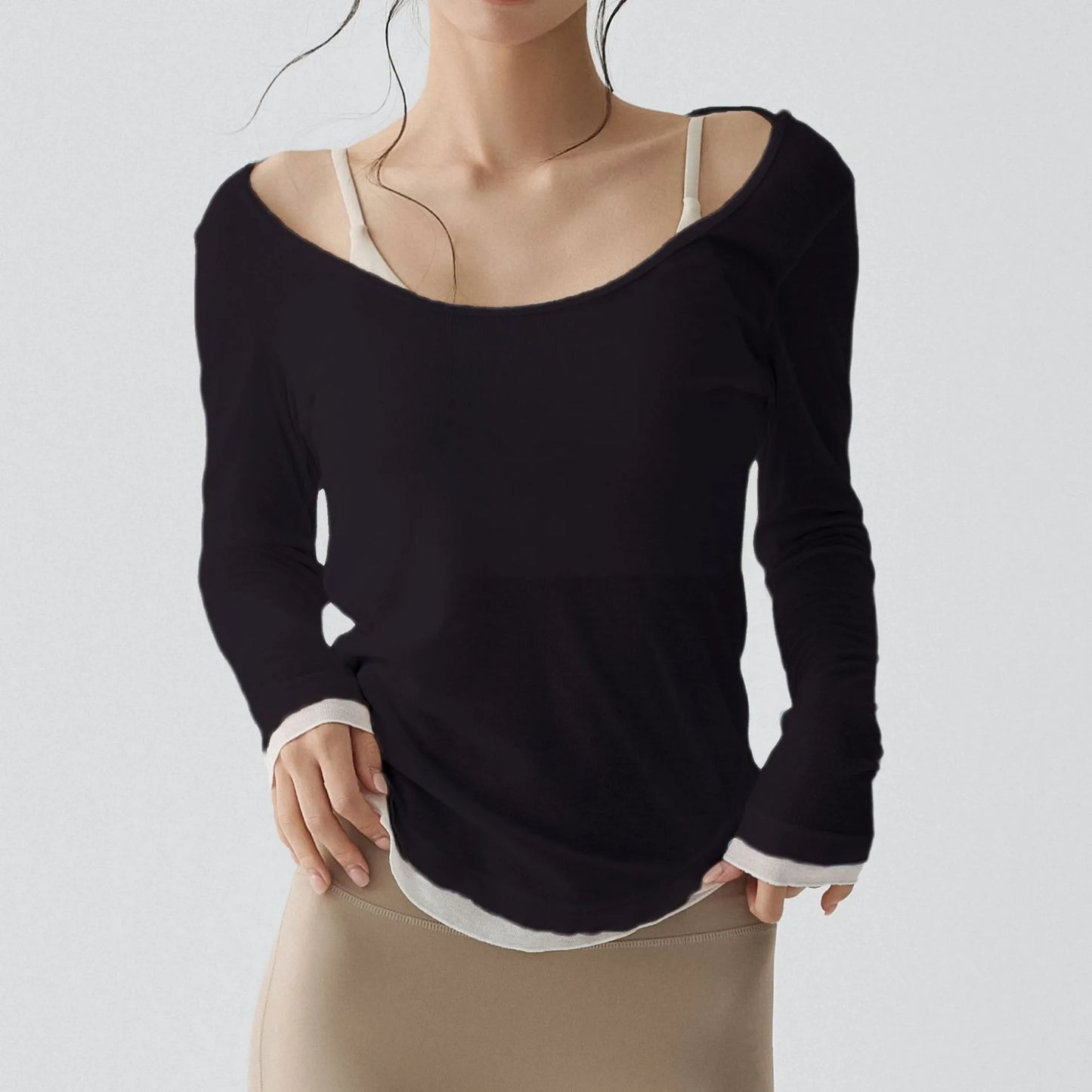 Yogaleven Sport Shirt – Lange Mouw Sneldrogend