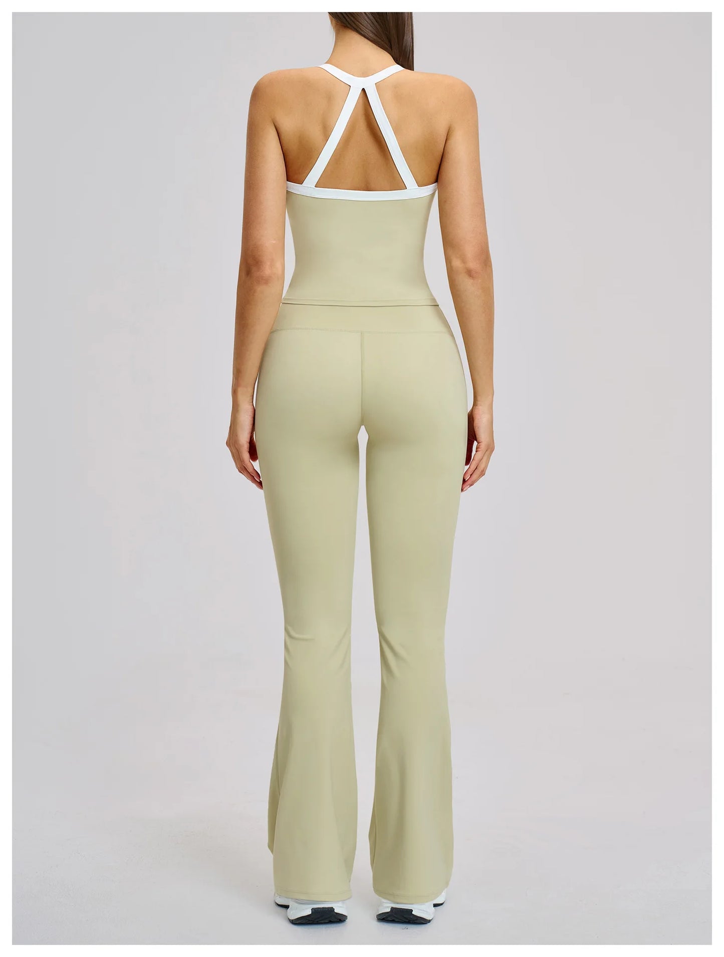 Yoga Trainingspak Dames 2-Delig - Hoge Taille