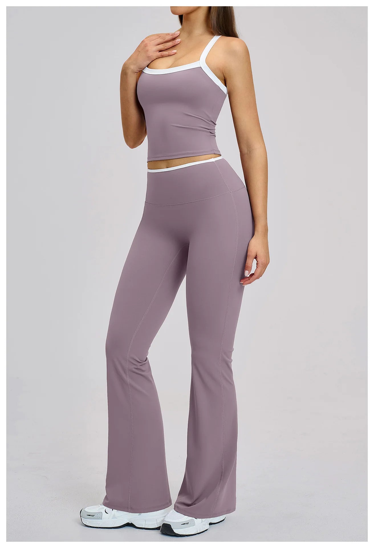 Yoga Trainingspak Dames 2-Delig - Hoge Taille