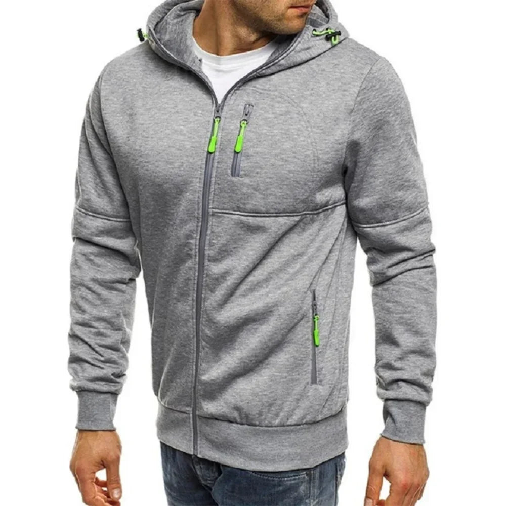 Heren Hoodie - Rits