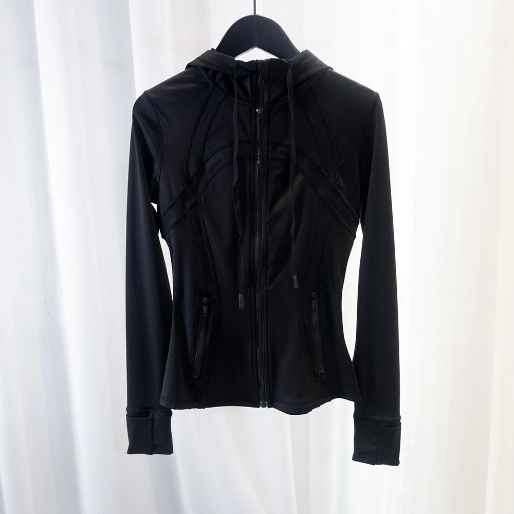 Yogaleven Hoodie Jacket – Sneldrogend met Capuchon