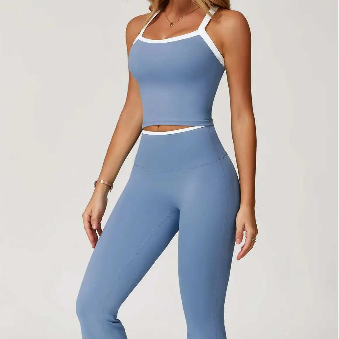 Yoga Trainingspak Dames 2-Delig - Hoge Taille