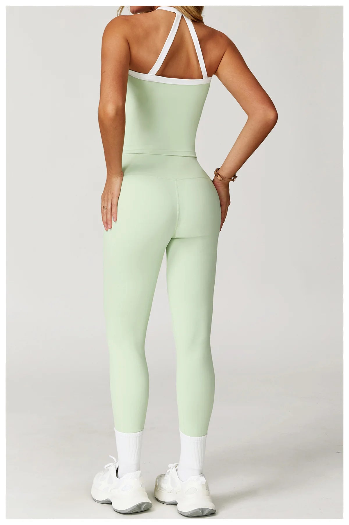 Yoga Trainingspak Dames 2-Delig - Hoge Taille