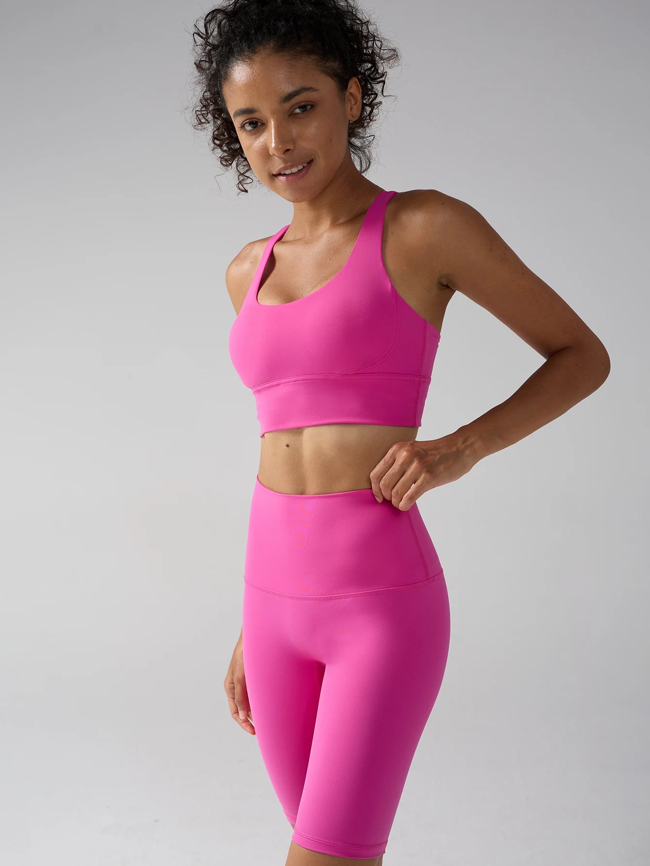 Yogaleven Shorts Set – Cross BH & Shorts Pilates