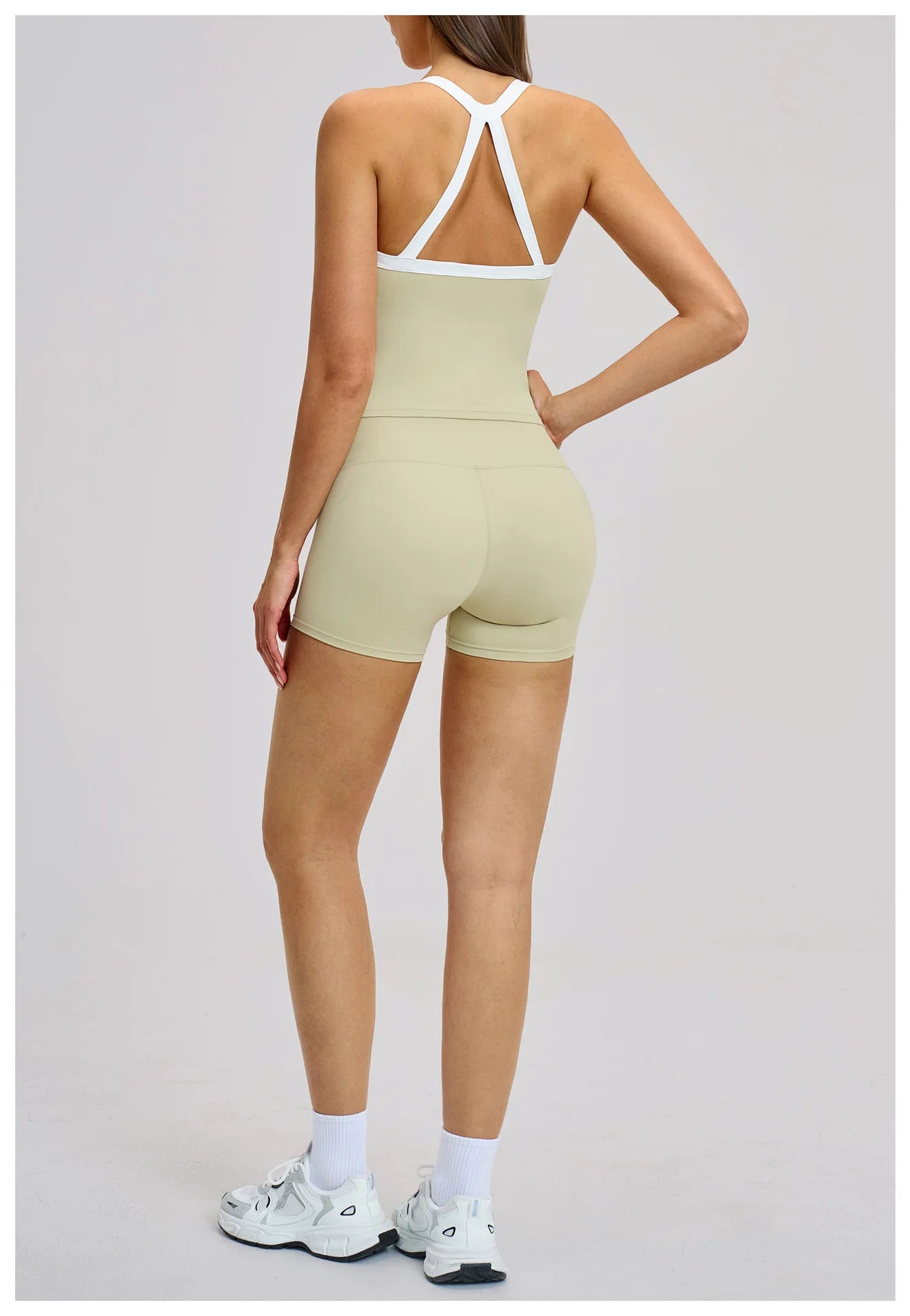 Yoga Trainingspak Dames 2-Delig - Hoge Taille