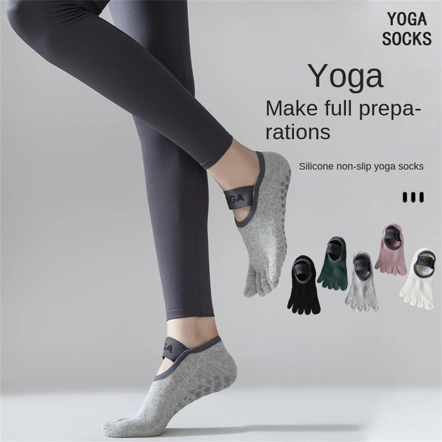 Yoga Sokken Vijf Tenen - Budget Polyester