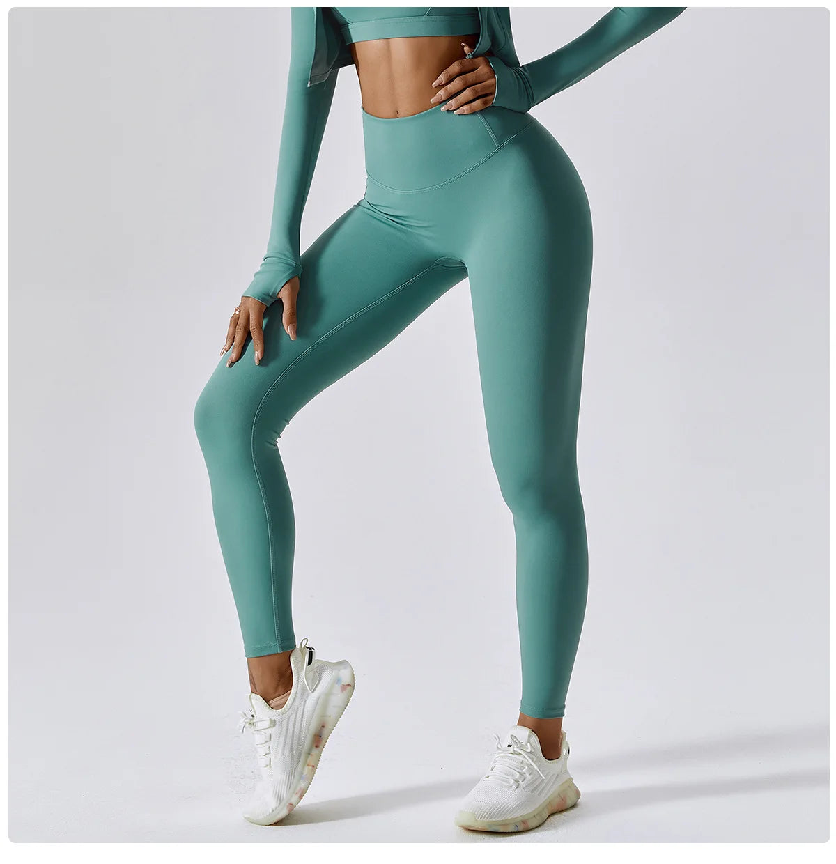 Sportlegging Naadloos - Stretch