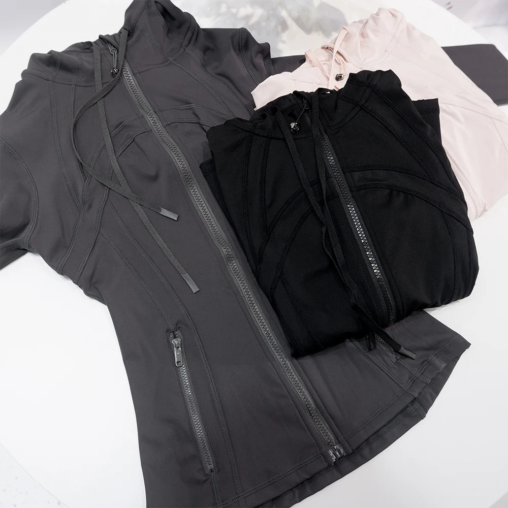 Yogaleven Hoodie Jacket – Sneldrogend met Capuchon