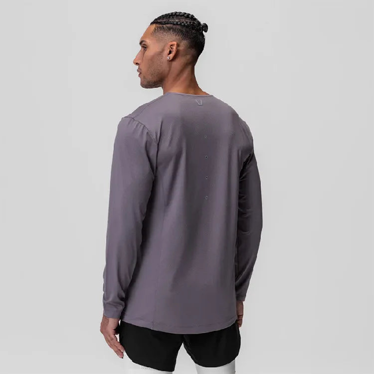 Heren Longsleeve Sporttop
