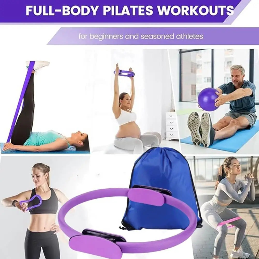 Pilates Ring Set 13-Delig - Complete Home Gym Set voor Krachttraining