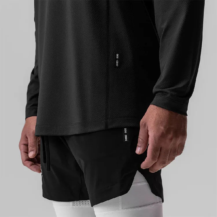 Heren Longsleeve Sporttop