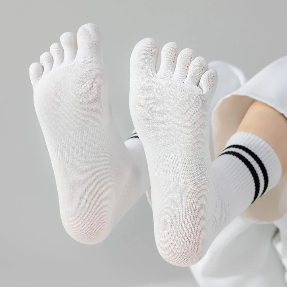 Antislip Teensokken Dames - 5 Paar Yoga & Pilates Sokken