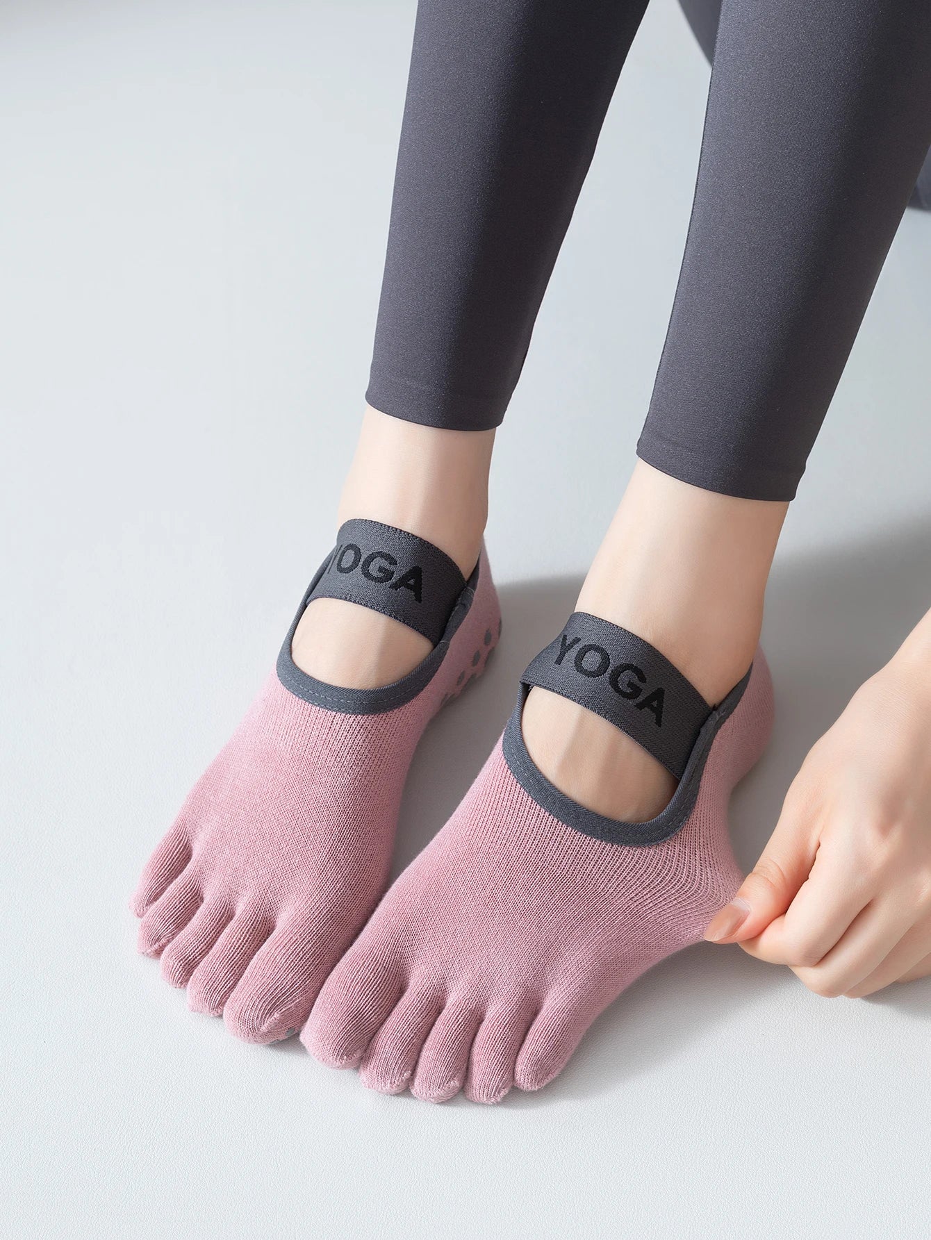Yoga Sokken Vijf Tenen - Budget Polyester