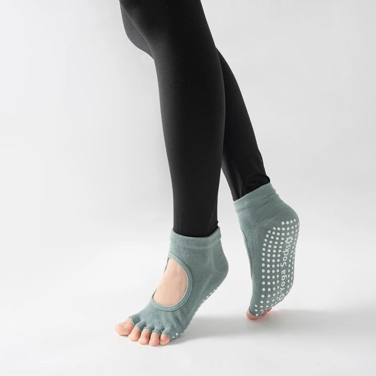 Yoga Sokken Vijf Tenen - Antislip