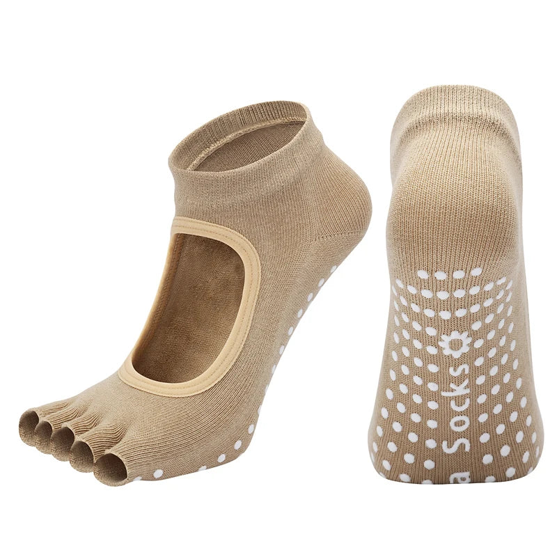 Yoga Sokken Vijf Tenen - Antislip