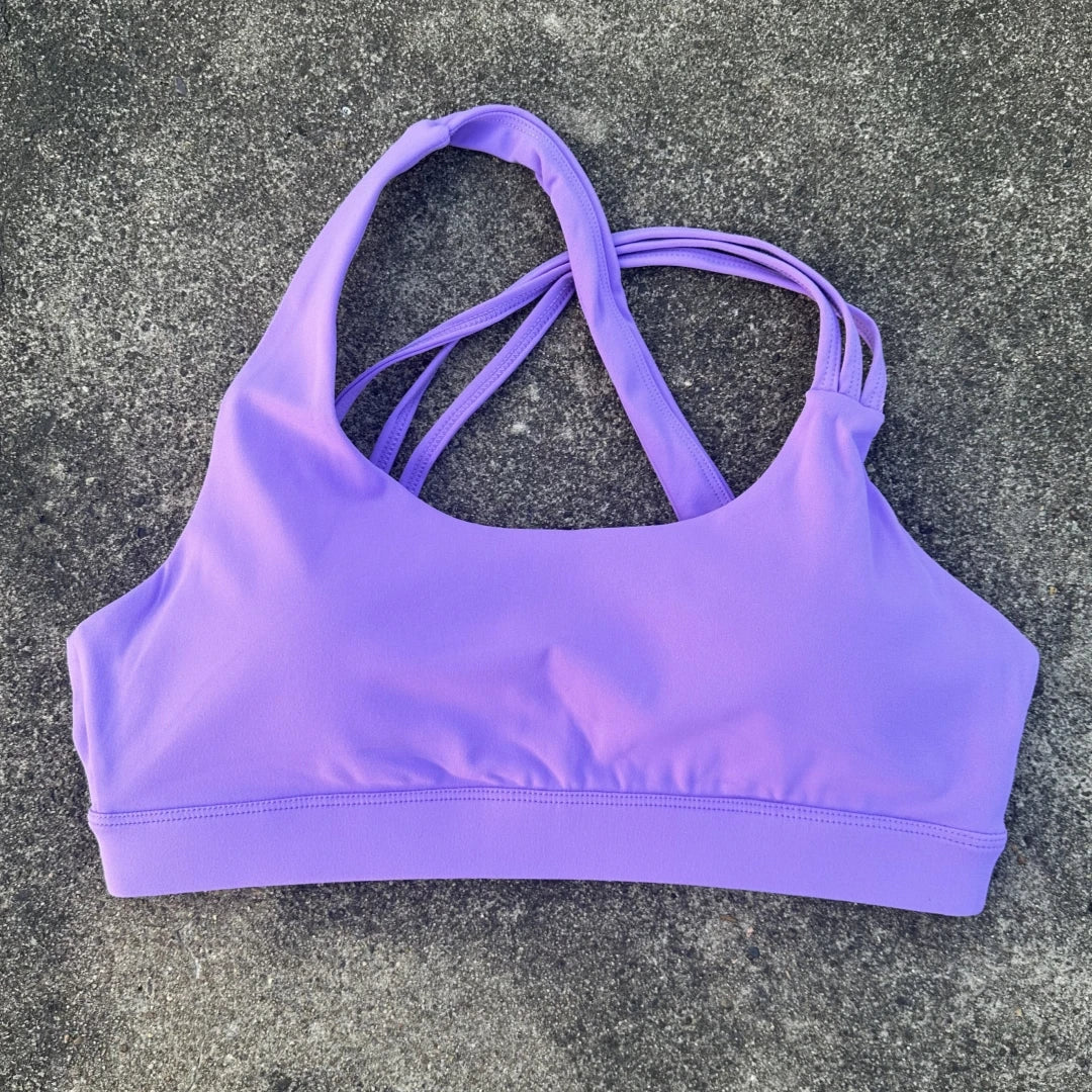 Sport BH Cross Back - Gevoerd