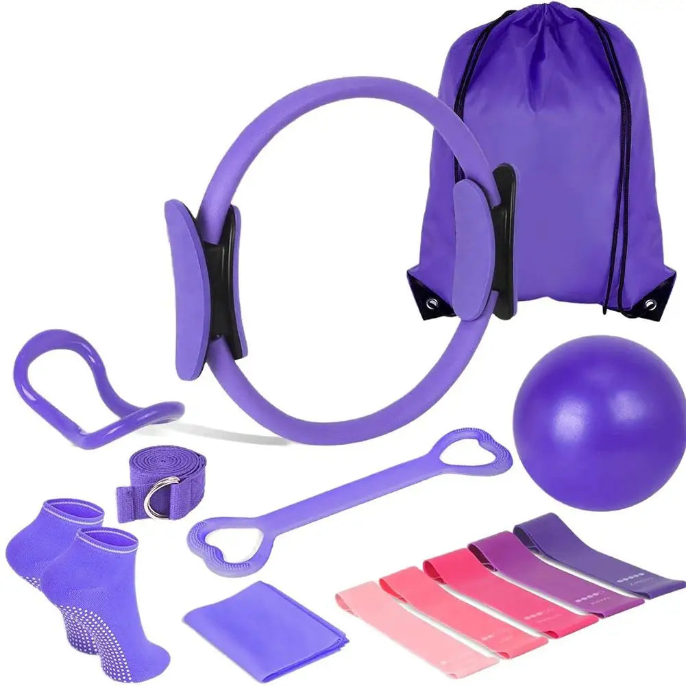 Pilates Ring Set 13-Delig - Complete Home Gym Set voor Krachttraining