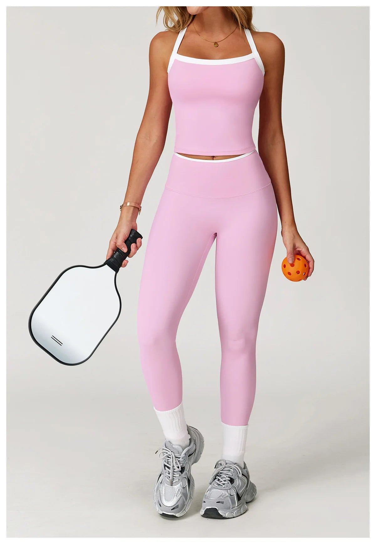 Yoga Trainingspak Dames 2-Delig - Hoge Taille
