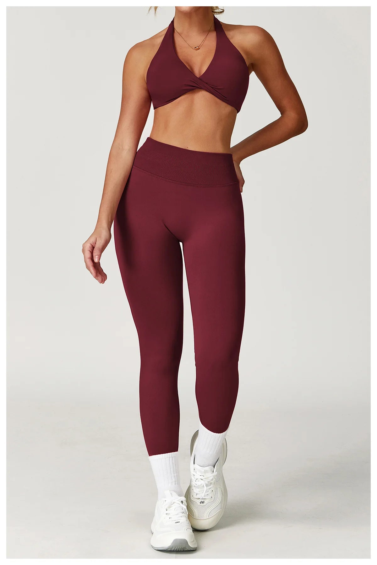 Yogaleven 3-delig Set – Sportjas, BH & Gymlegging