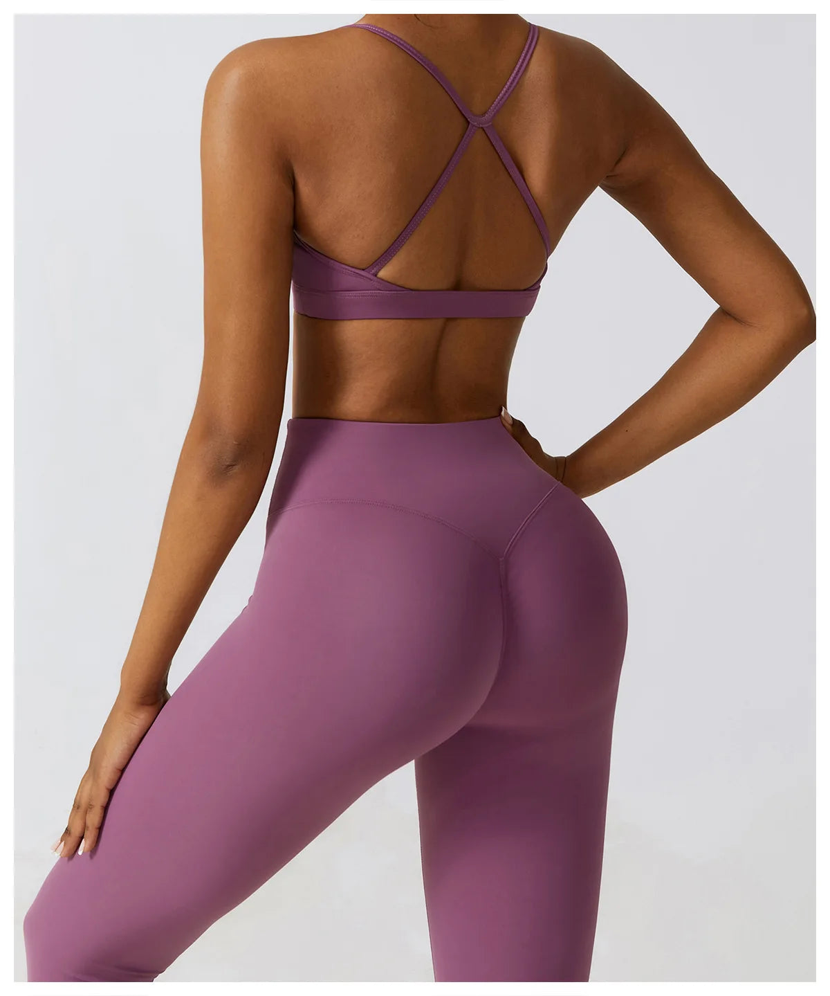 Yoga Legging Push-Up - Hoge Taille
