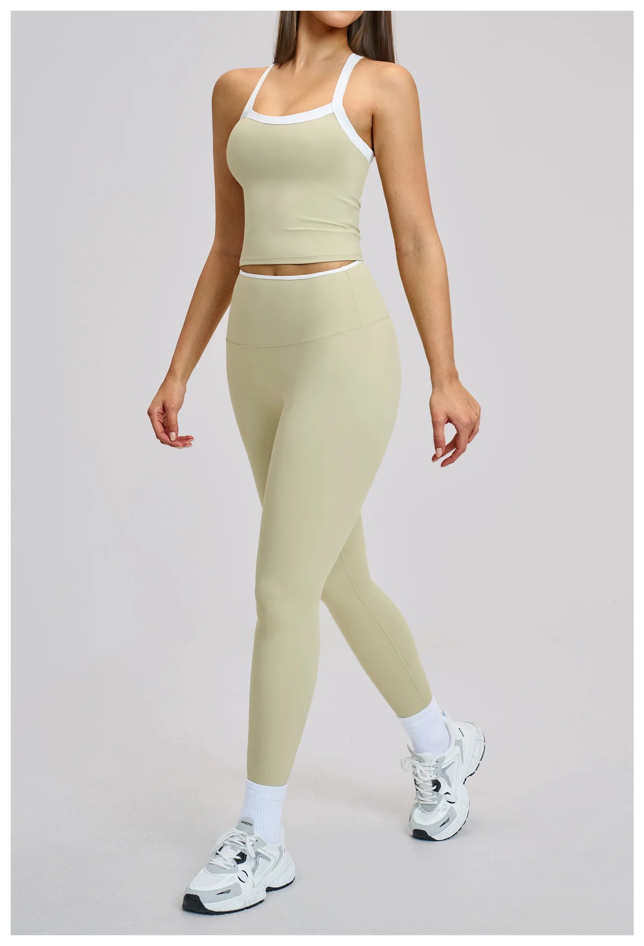 Yoga Trainingspak Dames 2-Delig - Hoge Taille