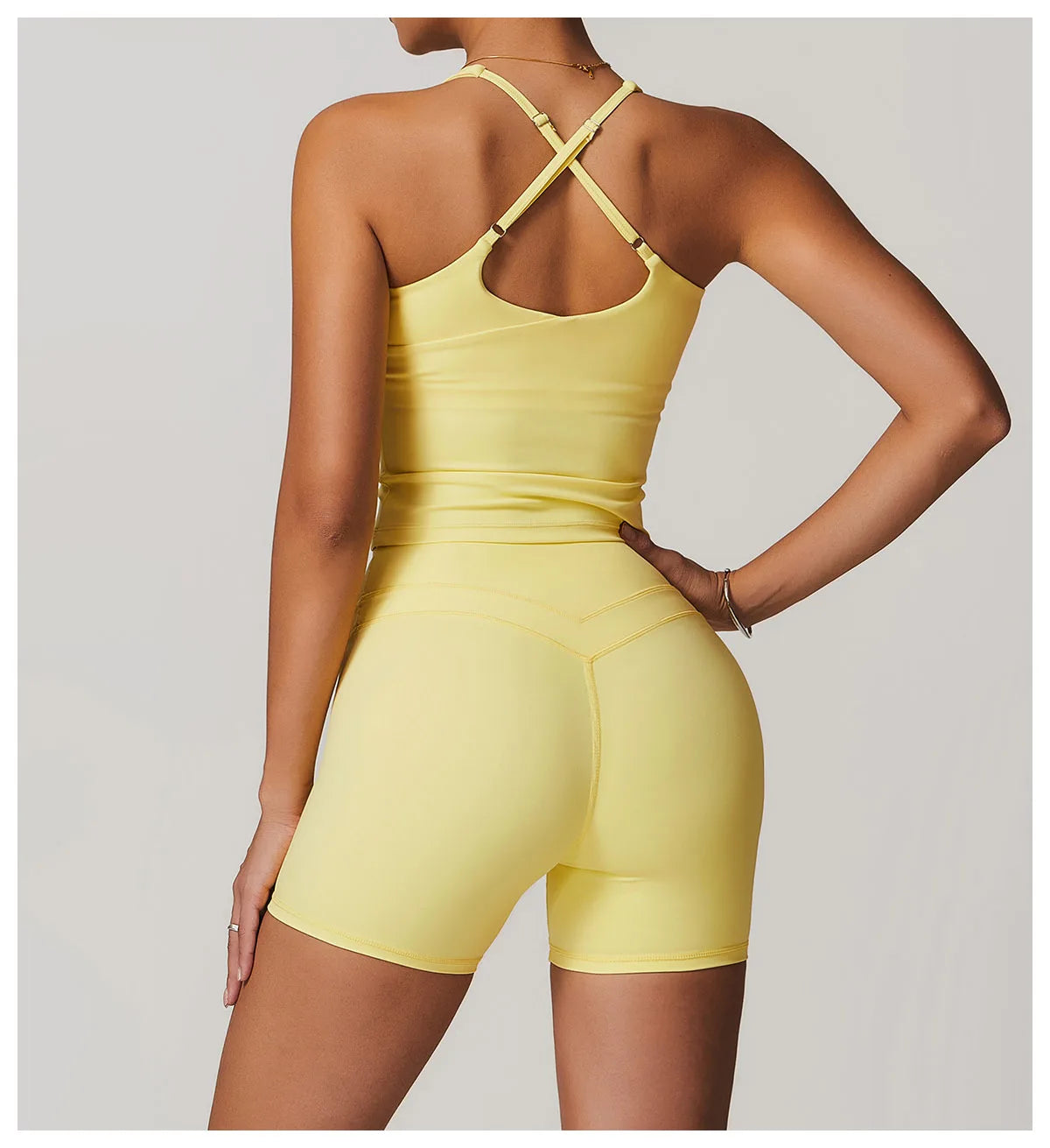 Dames Sport BH - Ademende Fitness Top met Push-Up