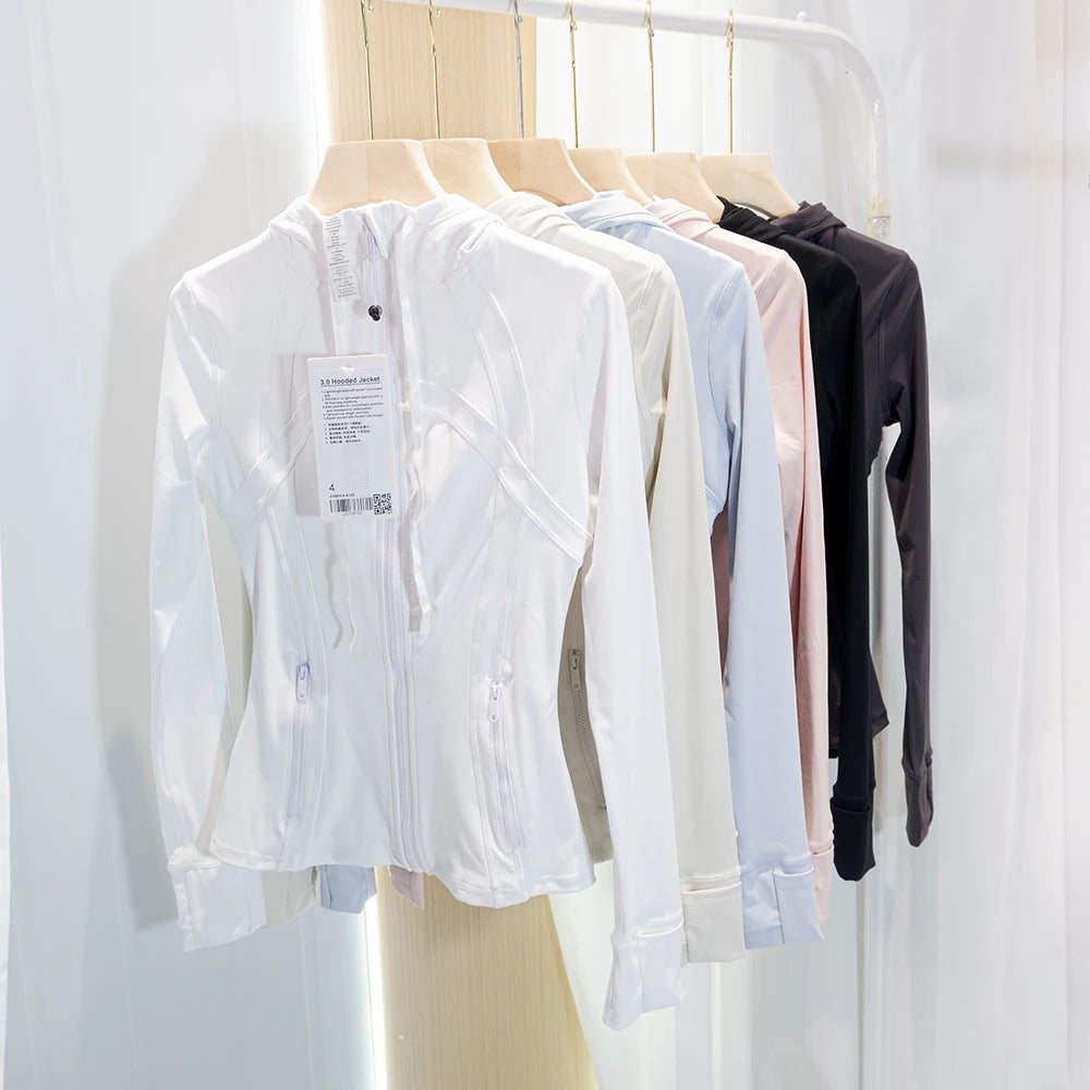 Yogaleven Hoodie Jacket – Sneldrogend met Capuchon