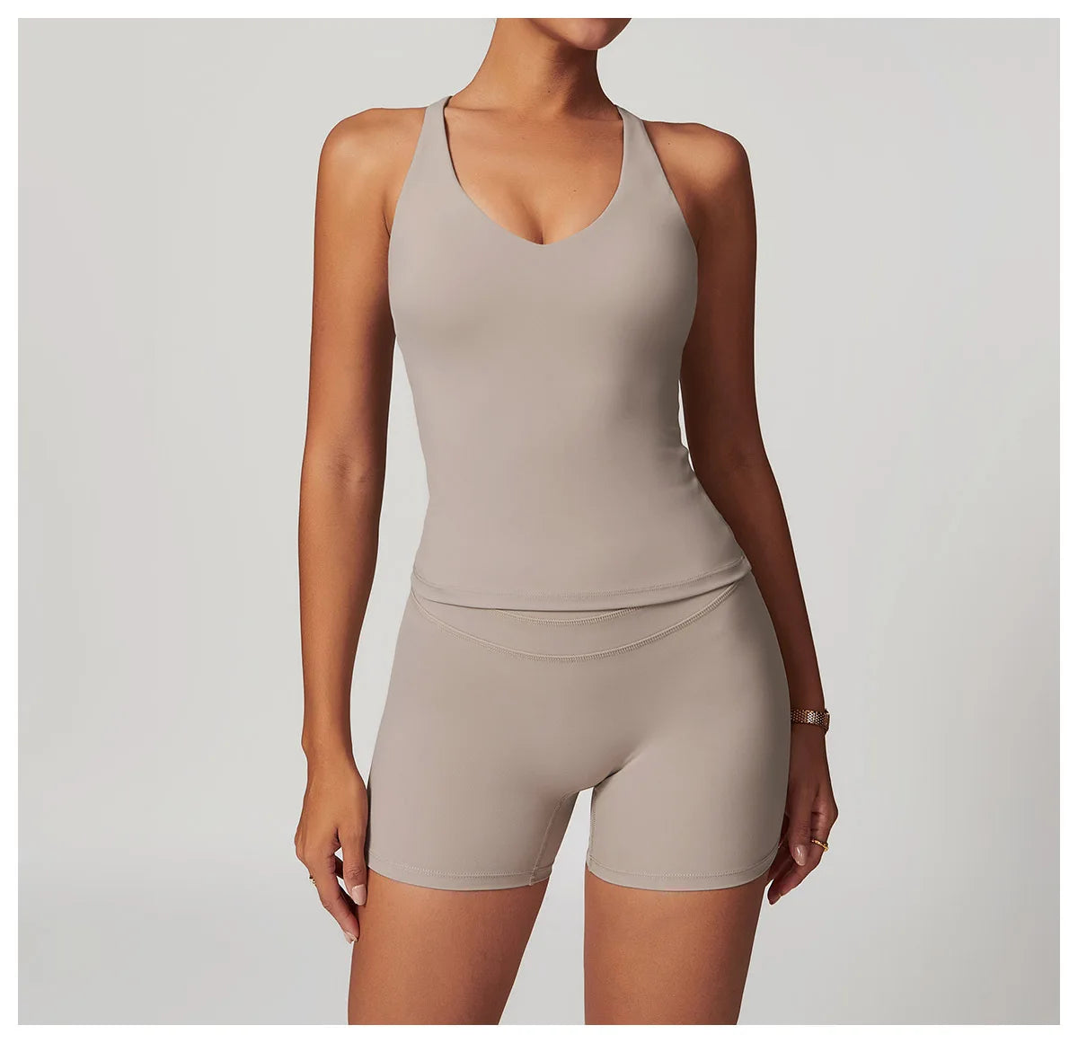 Dames Sport BH - Ademende Fitness Top met Push-Up