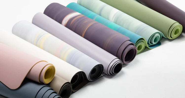 Yogamat Natuurlijk Rubber - Ovaal Gebogen 183x68cm 5mm Dik