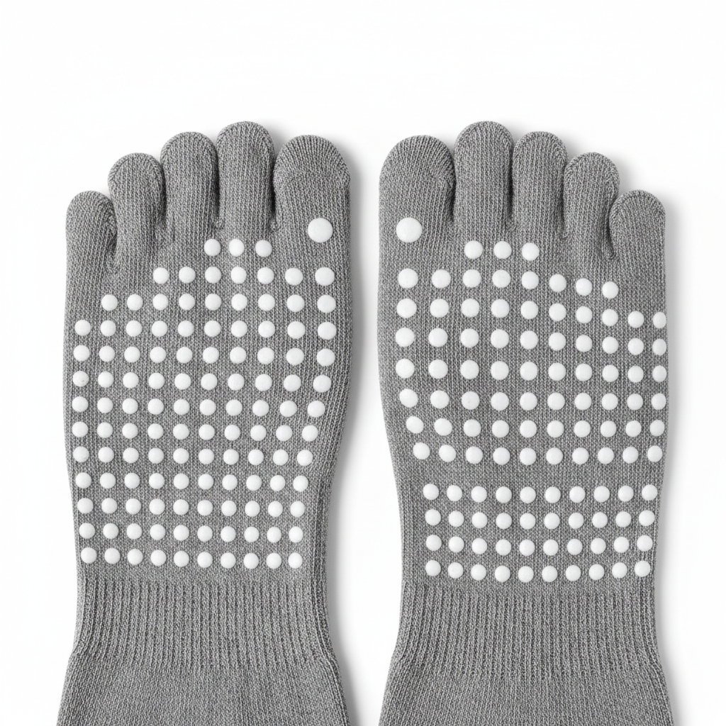 Anti-slip grip detail yoga sokken
